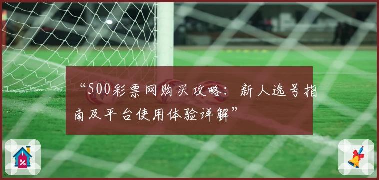 “500彩票网购买攻略：新人选号指南及平台使用体验详解”